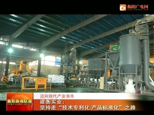 技術專利化、產品標準化 建衡實業邁向現代產業強市之路